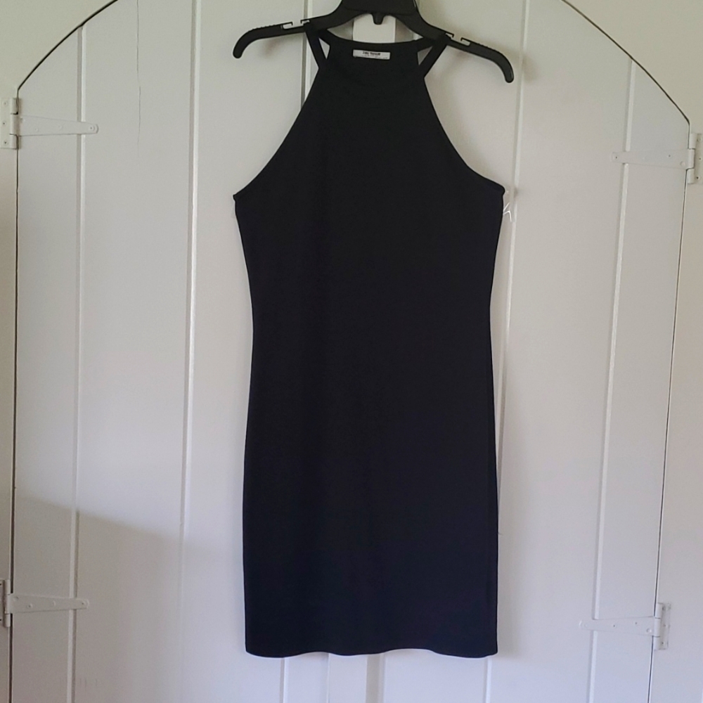 Zara Trafaluc High Neck Dress